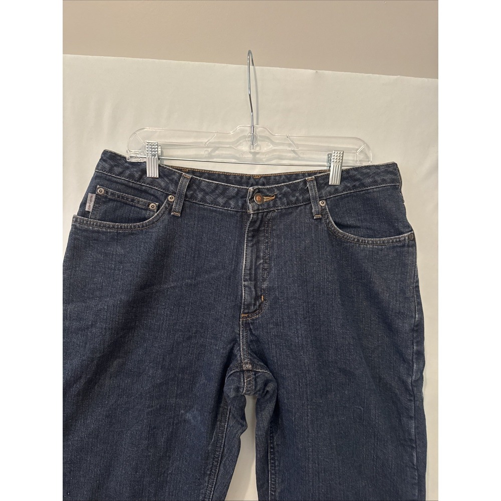 Carhartt WB022 ADT Womens Flannel Lined Straight Leg Relaxed Fit Jeans 12x30